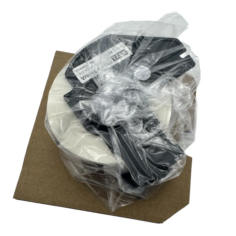 Štítky / etikety pro tiskárny BROTHER QL - typ DK-11221 - 23 x 23 mm - 1000 ks/role, bílá (kompatibilní)
