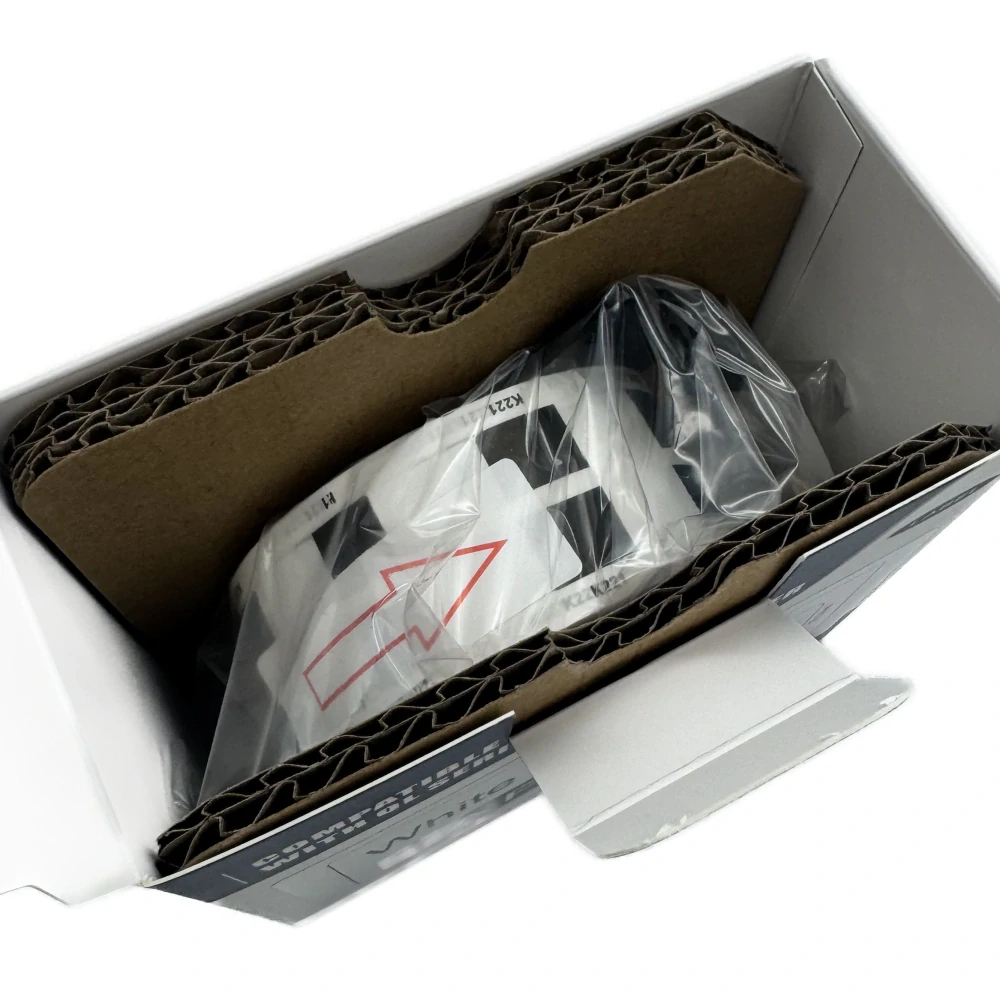 Štítky / etikety pro tiskárny BROTHER QL - typ DK-22211 – 29 mm x 15,24 m - bílá, papírová samolepící role (kompatibilní)
