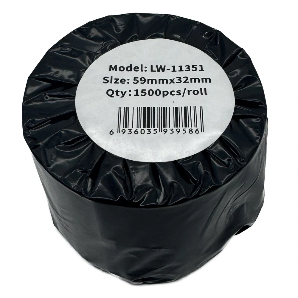 Páska pro štítkovače DYMO – LW-11351 – 59 x 32 mm – 1500 ks/role (kompatibilní)