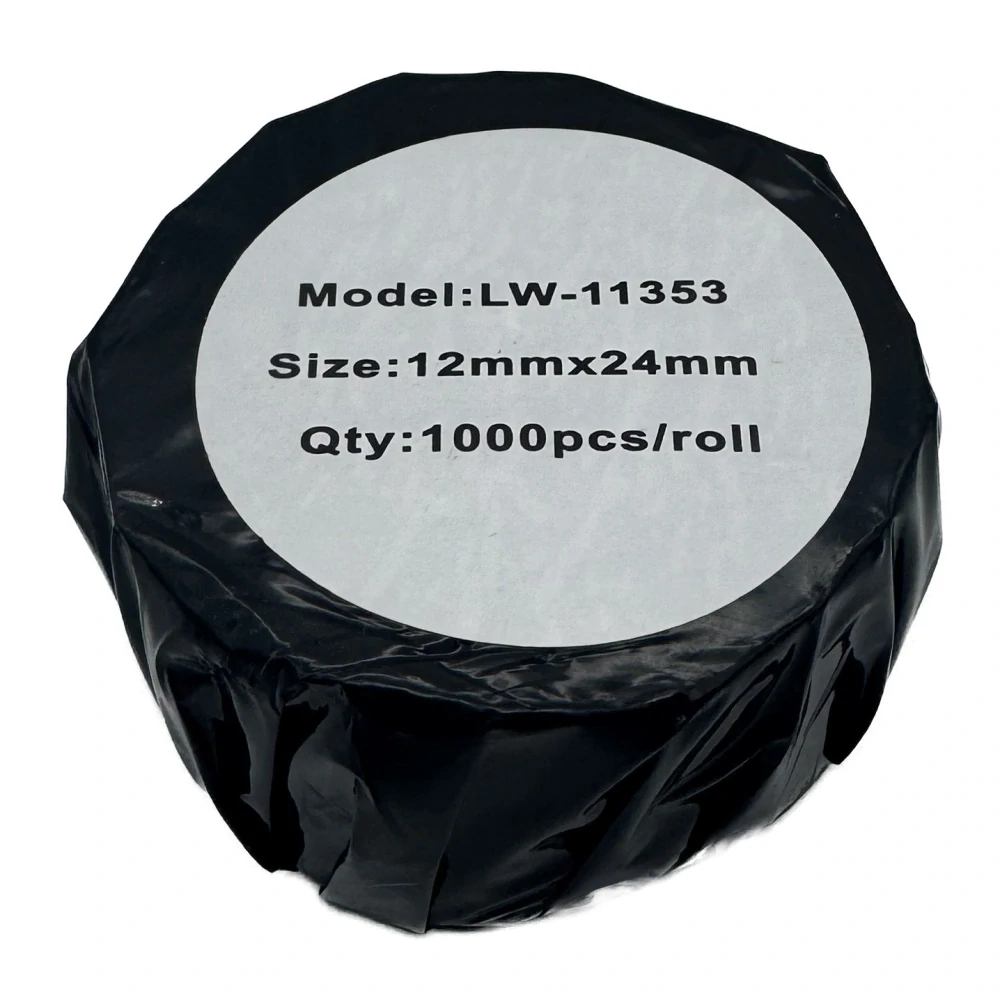 Páska pro štítkovače DYMO – LW-11353 – 12 x 24 mm – 1000 ks/role (kompatibilní)
