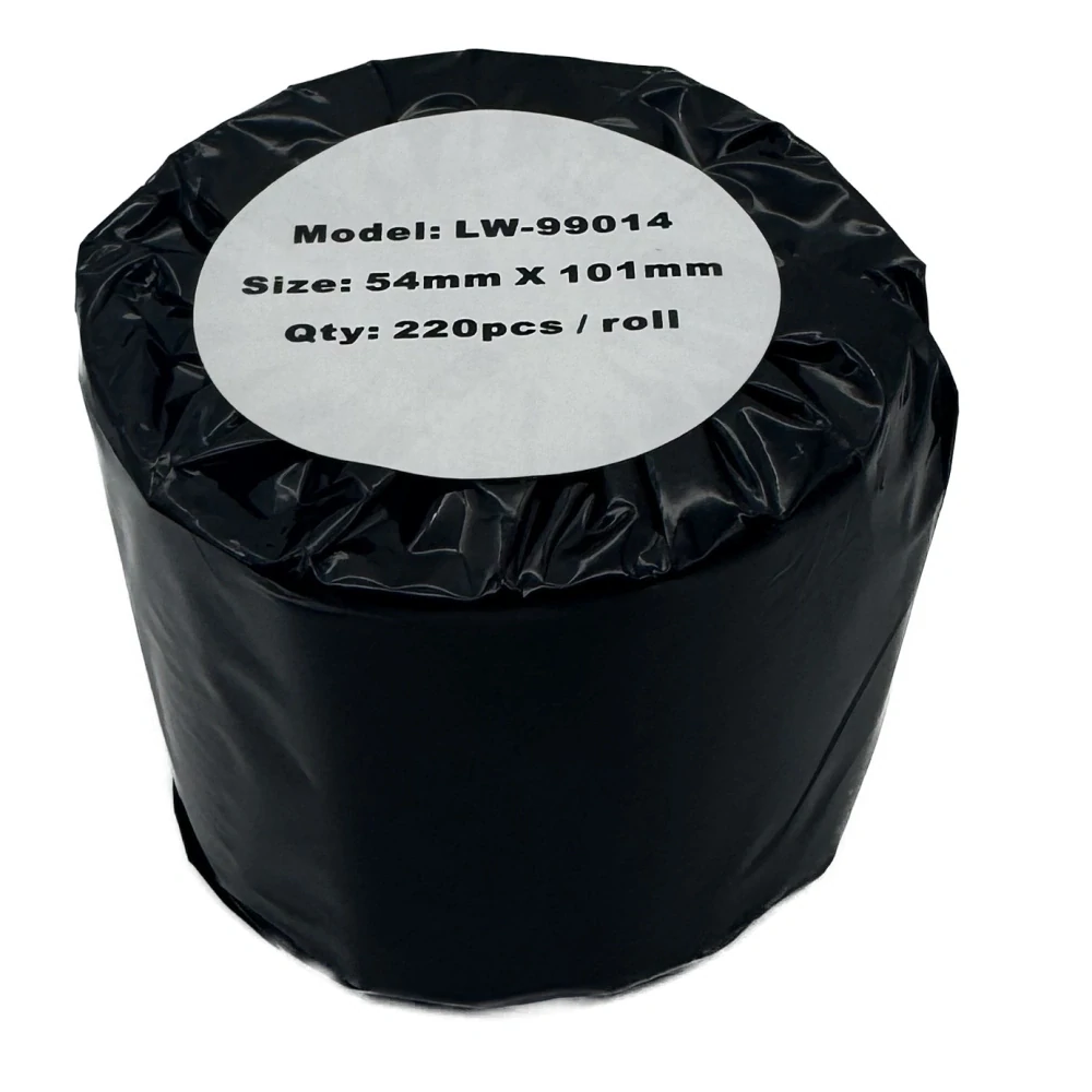 Páska pro štítkovače DYMO – LW-99014 – 54 x 101 mm – 220 ks/role (kompatibilní)
