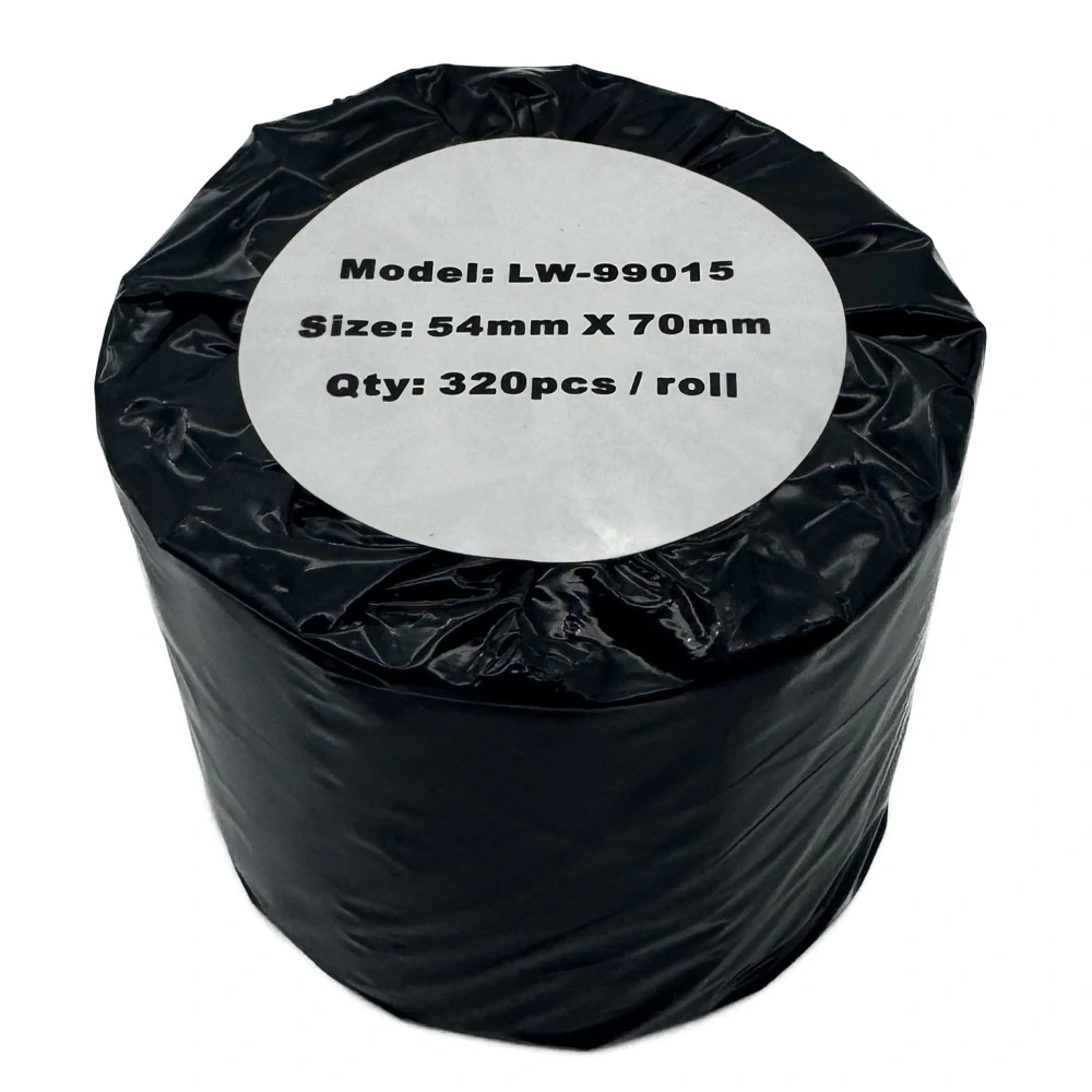 Páska pro štítkovače DYMO – LW-99015 – 54 x 70 mm – 320 ks/role (kompatibilní)