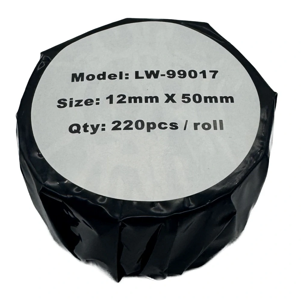 Páska pro štítkovače DYMO – LW-99017 – 12 x 50 mm – 220 ks/role (kompatibilní)
