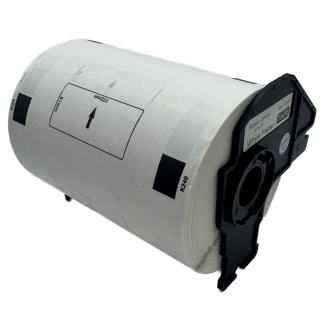 Štítky / etikety pro tiskárny BROTHER QL - typ DK-11240 - 102 x 51 mm - 600 ks/role, bílá (kompatibilní)