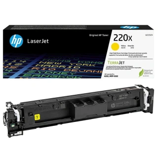 HP originální toner W2202X, HP 220X, yellow, 5500str., high capacity